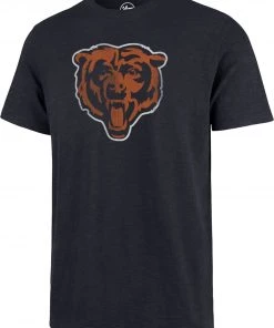 '47 47 Men's Chicago Bears Scrum Logo Navy T-Shirt