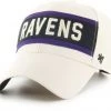 '47 Men's Baltimore Ravens Crossroad MVP White Adjustable Hat -'47 Sales 2022 unnamed file 1889