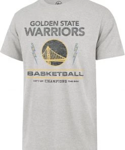 '47 ‘47 Men's Golden State Warriors Grey T-Shirt