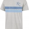 '47 Men's Kansas City Royals Gray Bars Franklin T-Shirt -'47 Sales 2022 unnamed file 1932