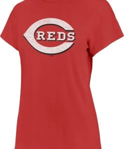 '47 Women's Cincinnati Reds Red Premuim Frankie T-Shirt