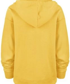 '47 Women's Los Angeles Lakers Yellow Cross Script Hoodie -'47 Sales 2022 unnamed file 1957