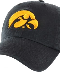 '47 ‘47 Men's Iowa Hawkeyes Black Clean Up Adjustable Hat