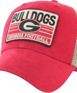 '47 ‘47 Men's Georgia Bulldogs Red Clean Up Adjustable Hat