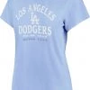 '47 Women's Los Angeles Dodgers Blue Fade Frankie T-Shirt -'47 Sales 2022 unnamed file 1993
