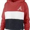 '47 Women's Atlanta Braves Red Lizzy Cut Off Hoodie -'47 Sales 2022 unnamed file 2013