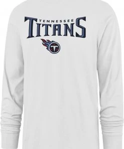 '47 Men's Tennessee Titans Pregame White Long Sleeve T-Shirt