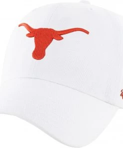 '47 ‘47 Men's Texas Longhorns White Clean Up Adjustable Hat