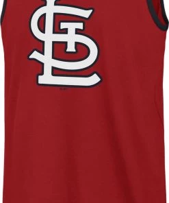 '47 Men's St. Louis Cardinals Red Rival Tank Top