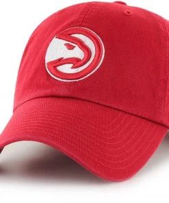 '47 Men's Atlanta Hawks Red Clean Up Adjustable Hat