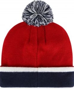 '47 ‘47 Men's Houston Texans Baraka Red Cuffed Pom Knit -'47 Sales 2022 unnamed file 2040