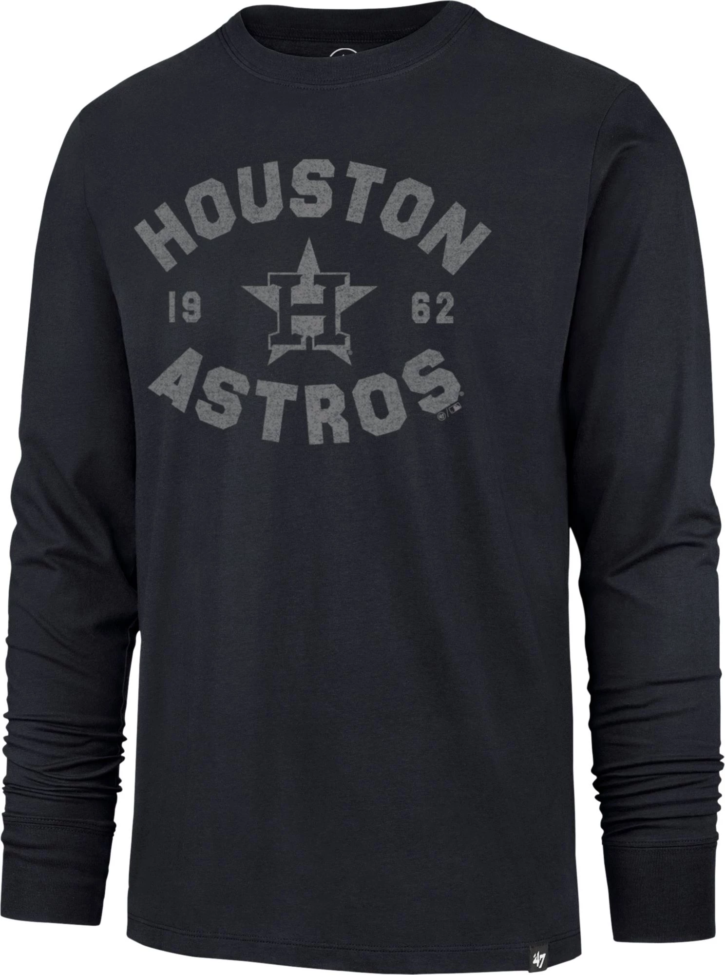 '47 Men's Houston Astros Blue Franklin Long Sleeve Shirt 3 '47 Men's Houston Astros Blue Franklin Long Sleeve Shirt