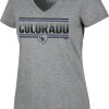 '47 Women's Colorado Rockies Gray Dazzle Rival V-Neck T-Shirt -'47 Sales 2022 unnamed file 2069