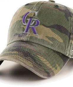 '47 ‘47 Men's Colorado Rockies Camo Clean Up Adjustable Hat