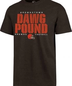 '47 ‘47 Men's Cleveland Browns Dawg Pound Club Brown T-Shirt