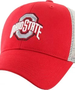 '47 Men's Ohio State Buckeyes Scarlet MVP Adjustable Hat
