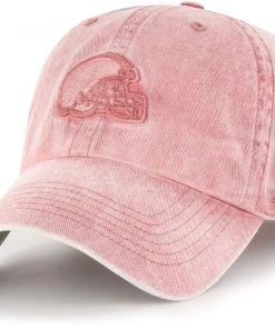 '47 Women's Cleveland Browns Pink Adjustable Clean Up Hat