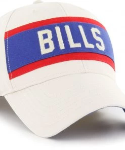 '47 Men's Buffalo Bills Crossroad MVP White Adjustable Hat -'47 Sales 2022 unnamed file 2141