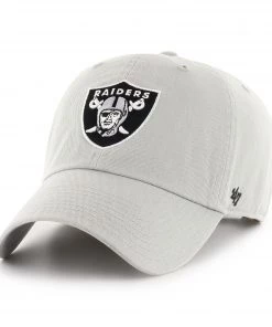 '47 ‘47 Men's Las Vegas Raiders Cleanup Gray Adjustable Hat
