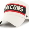 '47 Men's Atlanta Falcons Crossroad MVP White Adjustable Hat -'47 Sales 2022 unnamed file 2158