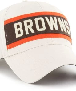 '47 Men's Cleveland Browns Crossroad MVP White Adjustable Hat -'47 Sales 2022 unnamed file 2162