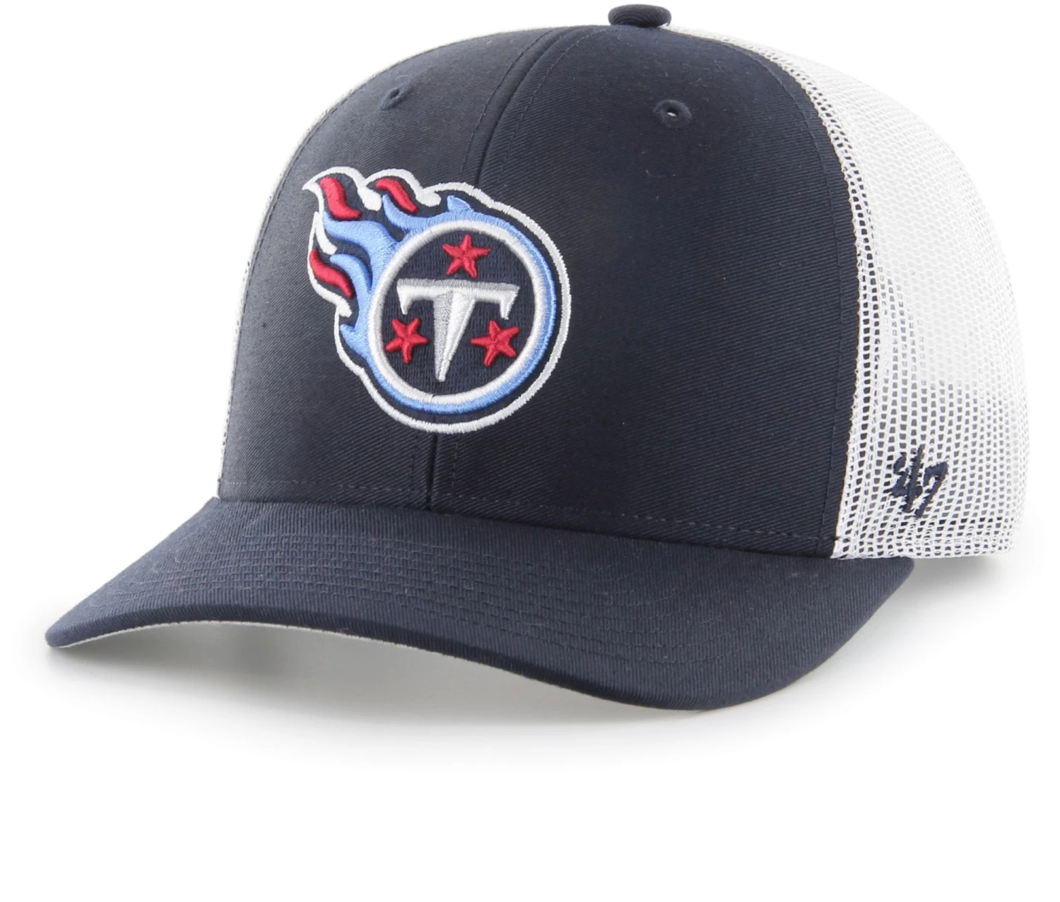 '47 Kid's Tennessee Titans Adjustable Snapback Navy Trucker Hat For Girls' 3 '47 Kid's Tennessee Titans Adjustable Snapback Navy Trucker Hat For Girls'