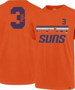 '47 Men's Phoenix Suns Chris Paul #3 Orange T-Shirt