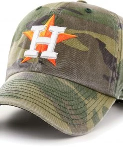 '47 ‘47 Men's Houston Astros Camo Clean Up Adjustable Hat