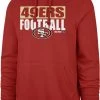 '47 Men's San Francisco 49ers Blockout Red Headline Hoodie -'47 Sales 2022 unnamed file 2205