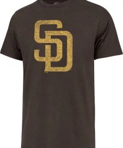 '47 Men's San Diego Padres Brown Premium Franklin T-Shirt