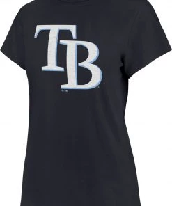 '47 Women's Tampa Bay Rays Blue Premuim Frankie T-Shirt