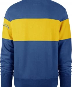 '47 Men's Los Angeles Chargers Blue Interstate Crew Sweatshirt -'47 Sales 2022 unnamed file 2228