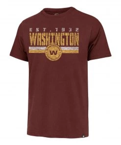 '47 Men's Washington Football Team Red Franklin Stripe T-Shirt