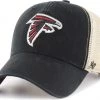 '47 Youth Atlanta Falcons Black Adjustable Flagship MVP Hat For Men