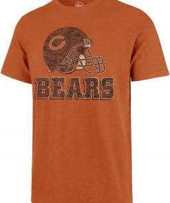 '47 ‘47 Men's Chicago Bears Scrum Logo Orange T-Shirt