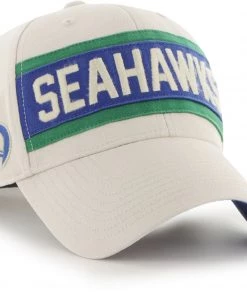 '47 Men's Seattle Seahawks Crossroad MVP White Adjustable Hat -'47 Sales 2022 unnamed file 2280