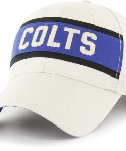 '47 Men's Indianapolis Colts Crossroad MVP White Adjustable Hat