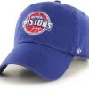 '47 Men's Detroit Pistons Royal Clean Up Adjustable Hat -'47 Sales 2022 unnamed file 2320