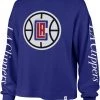 '47 Women's Los Angeles Clippers Blue Long Sleeve T-Shirt