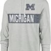 '47 Men's Michigan Wolverines Grey Pullover Hoodie -'47 Sales 2022 unnamed file 233