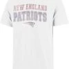 '47 Men's New England Patriots Stadium Wave White T-Shirt -'47 Sales 2022 unnamed file 2332