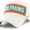 '47 Men's Miami Dolphins Crossroad MVP White Adjustable Hat -'47 Sales 2022 unnamed file 2339