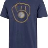 '47 Men's Milwaukee Brewers Blue Scrum T-Shirt -'47 Sales 2022 unnamed file 249