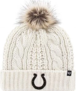 '47 Women's Indianapolis Colts White Meeko Knit