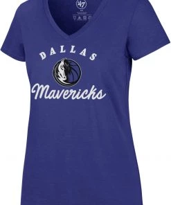 '47 ‘47 Women's Dallas Mavericks Royal Script T-Shirt