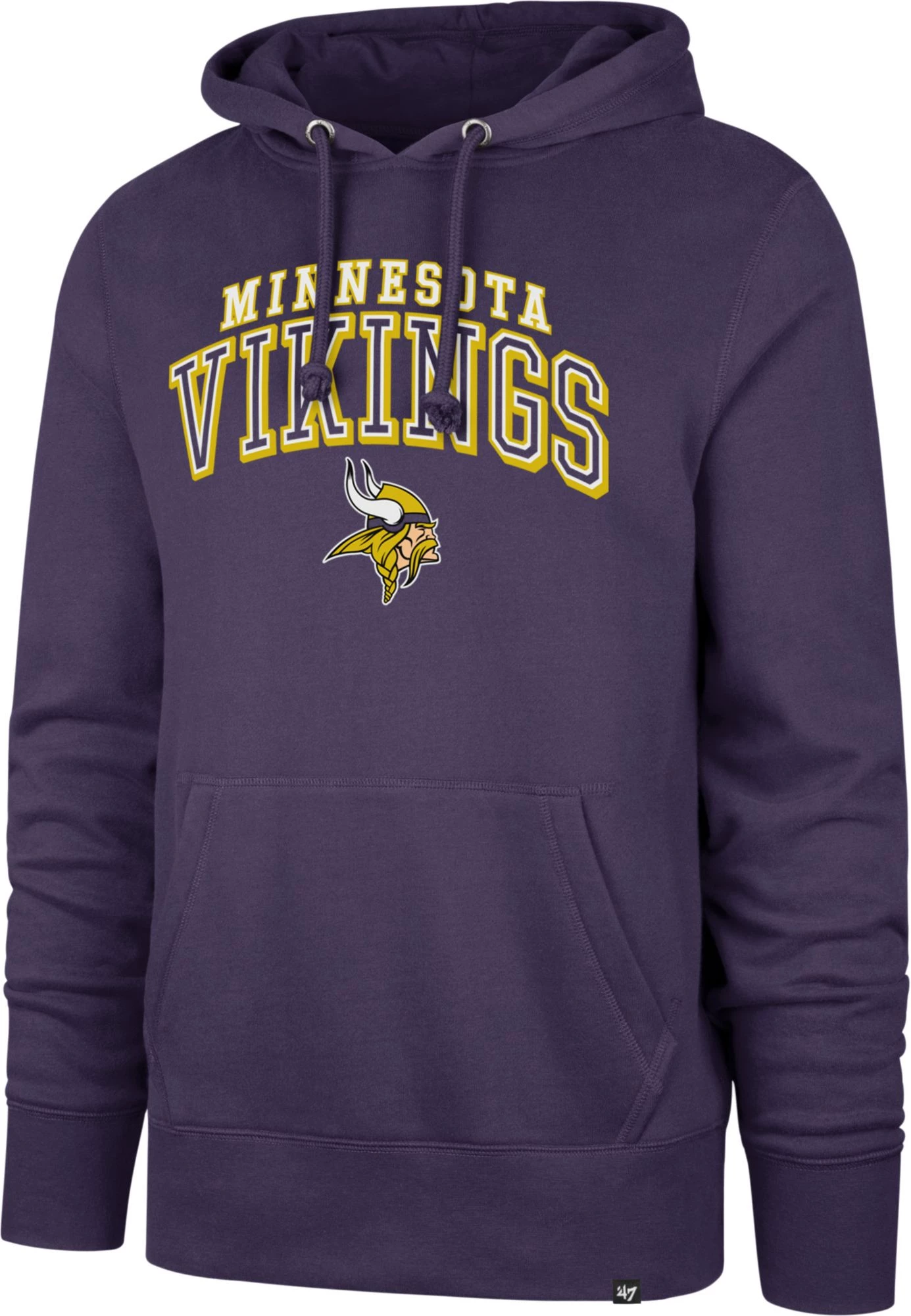 '47 Men's Minnesota Vikings Imprint Purple Hoodie 3 '47 Men's Minnesota Vikings Imprint Purple Hoodie