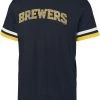'47 Men's Milwaukee Brewers Blue Ringer T-Shirt -'47 Sales 2022 unnamed file 369