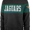 '47 ‘47 Men's Jacksonville Jaguars Interstate Crew Black Sweatshirt