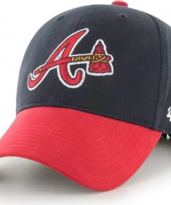 '47 Youth Atlanta Braves Basic Navy Adjustable Hat For Girls'