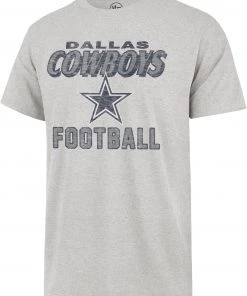 '47 Men's Dallas Cowboys Dozer Franklin Grey T-Shirt